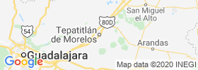 Tepatitlan De Morelos map